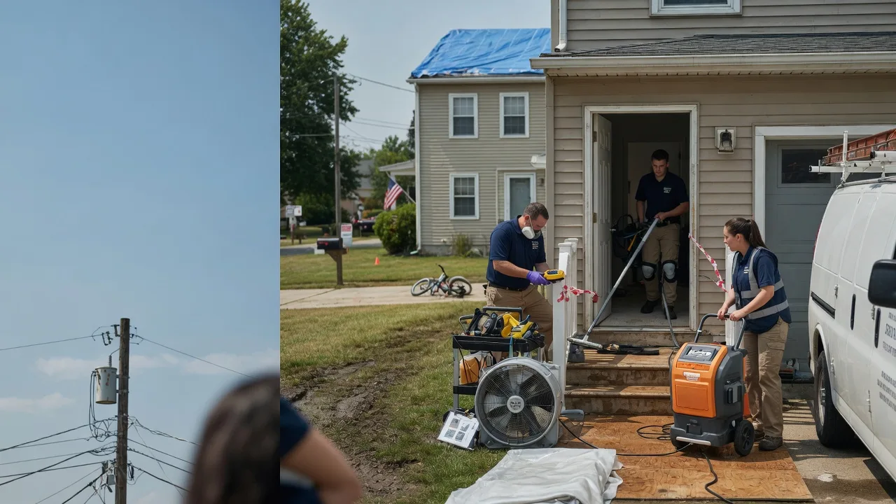 Water Damage Repair in Pingree Grove, IL near me
